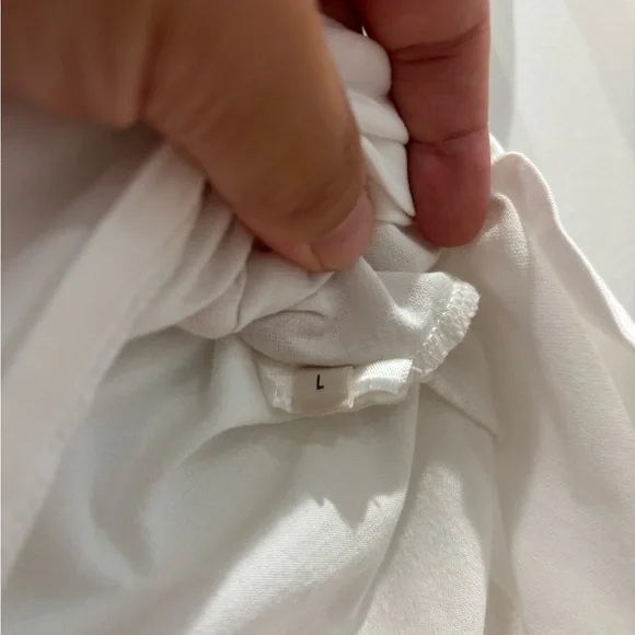 Celine Logo Cotton Tee - Picture 7 of 9